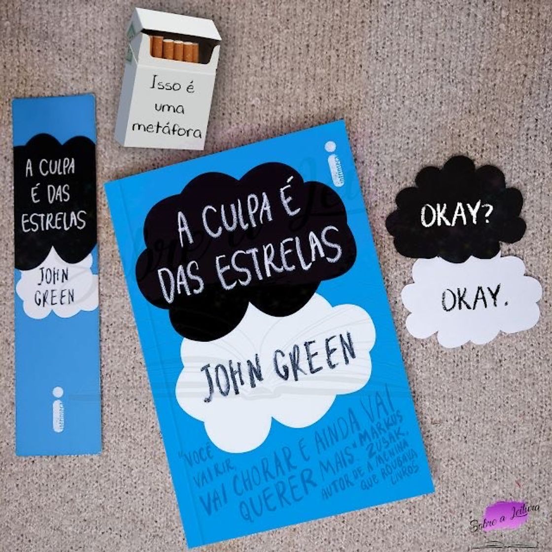 Libro A culpa é das estrelas 