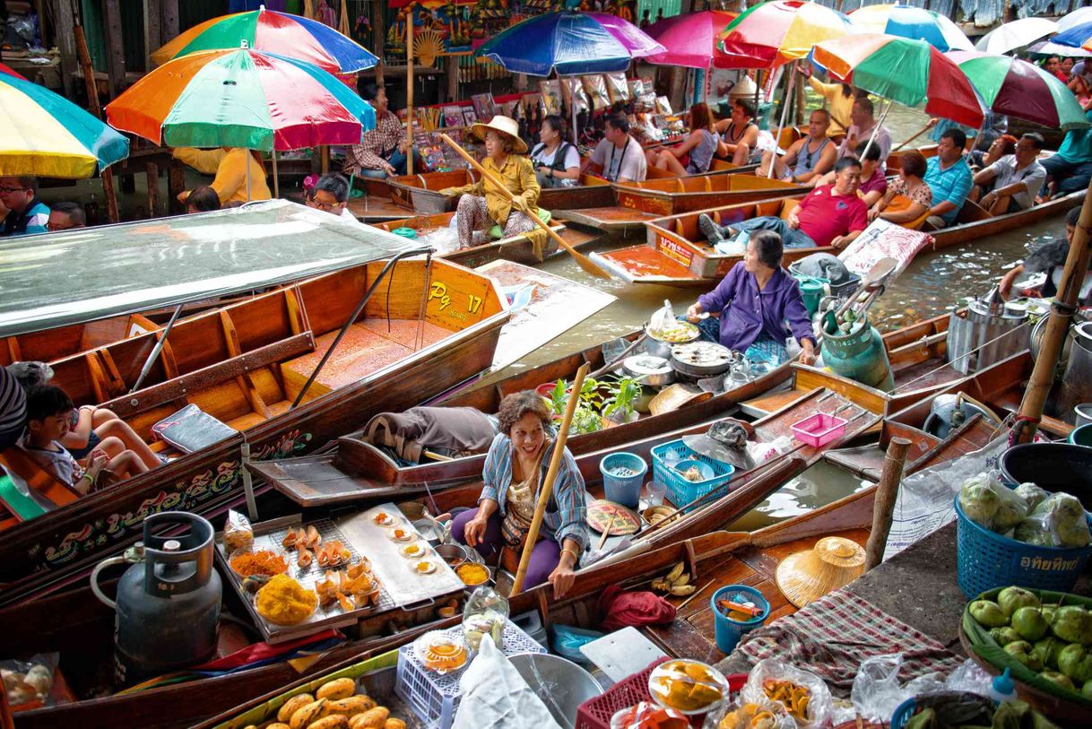 Lugar Damnoen Saduak Floating Market