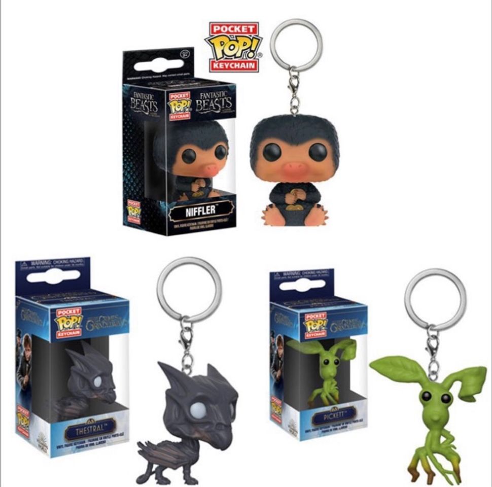 Moda Chaveiro funko animais fantasticos