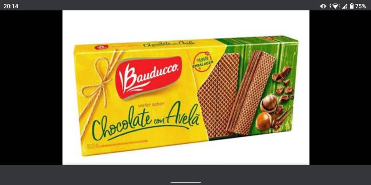 Fashion Biscoito Bauducco Chocolate com Avelã 