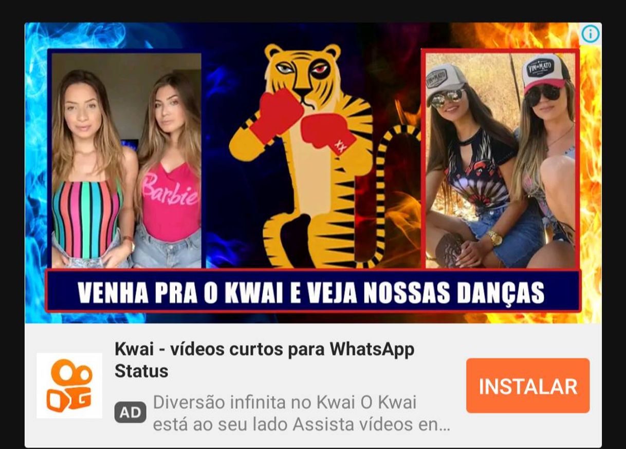 Moda Ganhar dinheiro baixe o KWAI