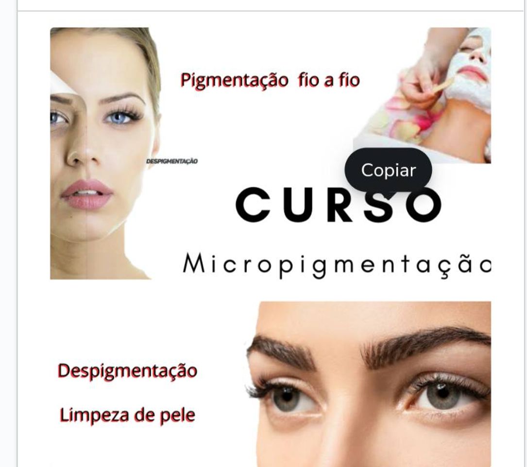 Moda Curso de micropigmentação fio a fio, despigmentação e limpez