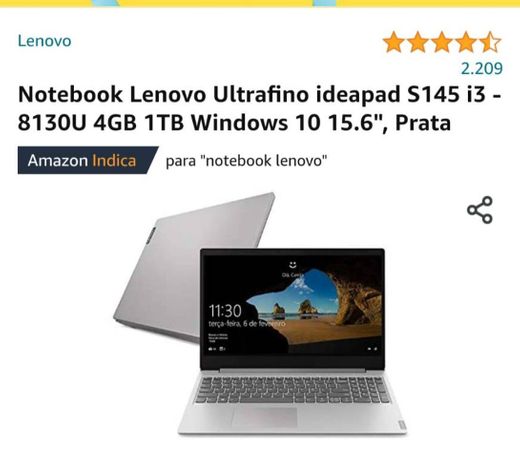 https://www.amazon.com.br/Notebook-Lenovo-Ideapad-i3-8130U-8