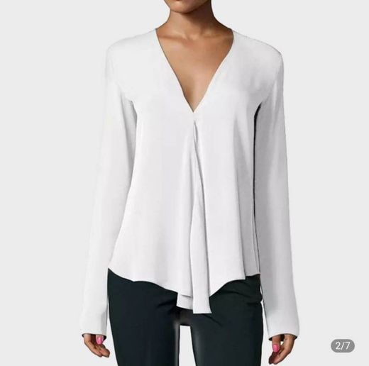 R$ 24,91  50%OFF | Za 2020 moda feminina blusas blusa blusa 