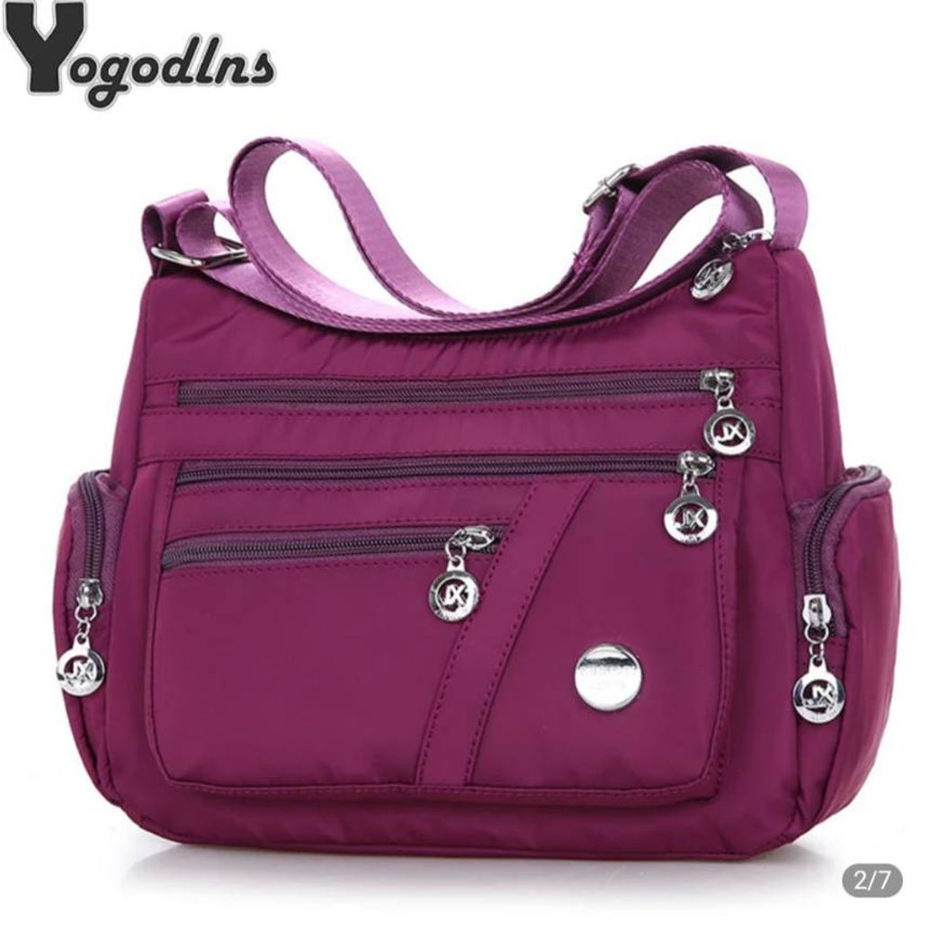 Fashion R$ 70,94  69%OFF | 2021 casual bolsa de ombro das mulheres m