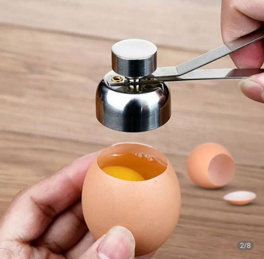 R$ 18,85  20%OFF | Novo prático metal ovo tesoura topper cor