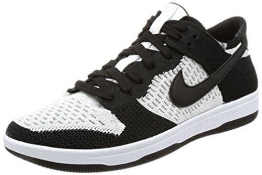 Nike Dunk Flyknit, Zapatos de Baloncesto para Hombre, Blanco