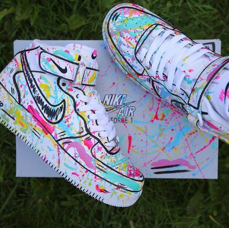 Moda Nike colorido 👟🌈