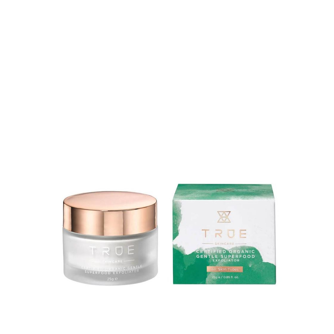 Producto TRUE Skincare Certified Organic Gentle Superfood Exfoliator 25g