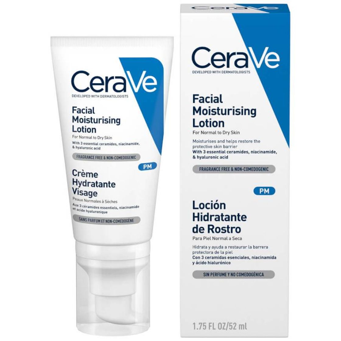 Producto CeraVe Facial Moisturising Lotion No SPF 52ml