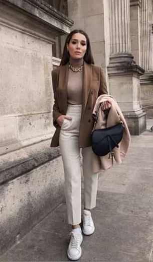 Nude Tones Winter Outfit 