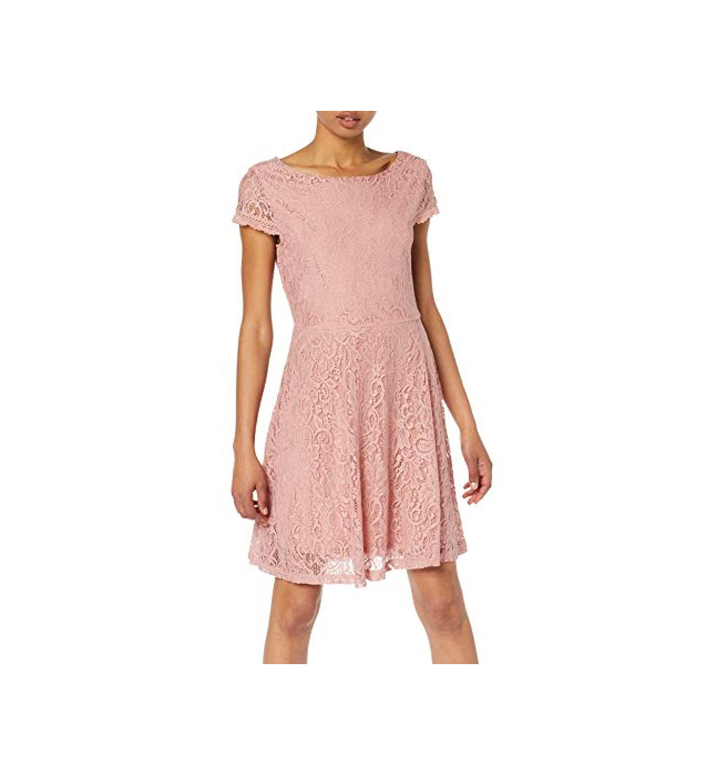 Fashion Vero Moda VMSASSA CAPSL Short Dress Boo JRS Falda, Rosa