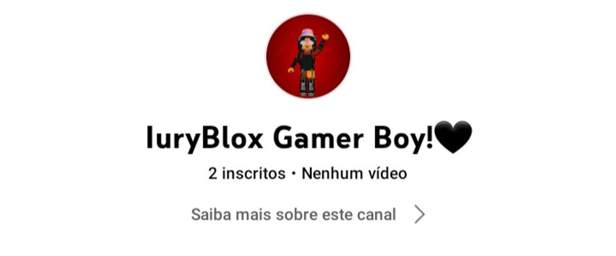 Fashion IuryBlox Gamer Boy!🖤