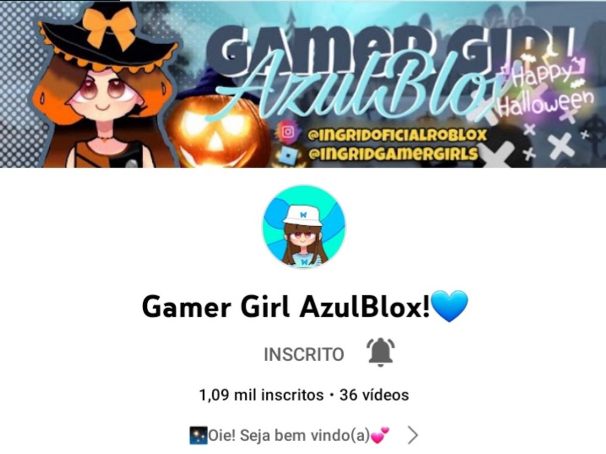 Fashion Gamer Girl AzulBlox!💙