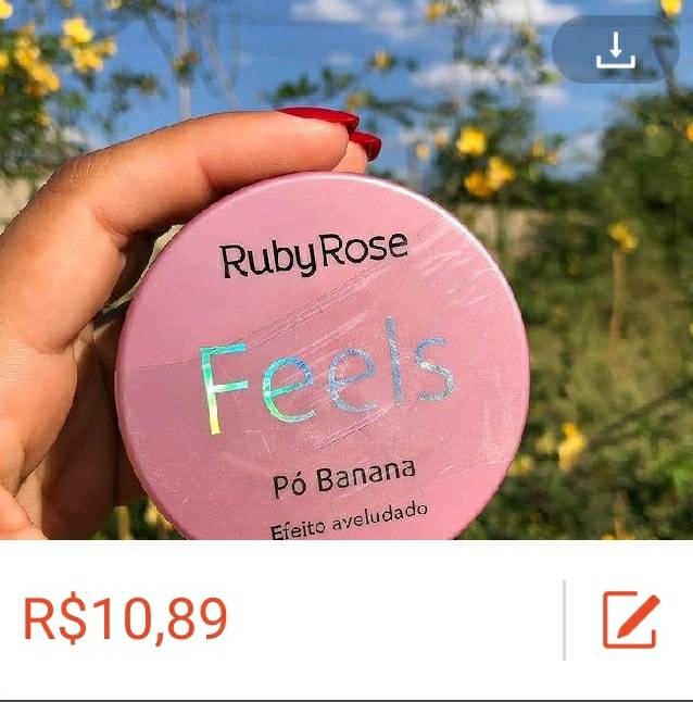 Producto Pó Banana Ruby Rose