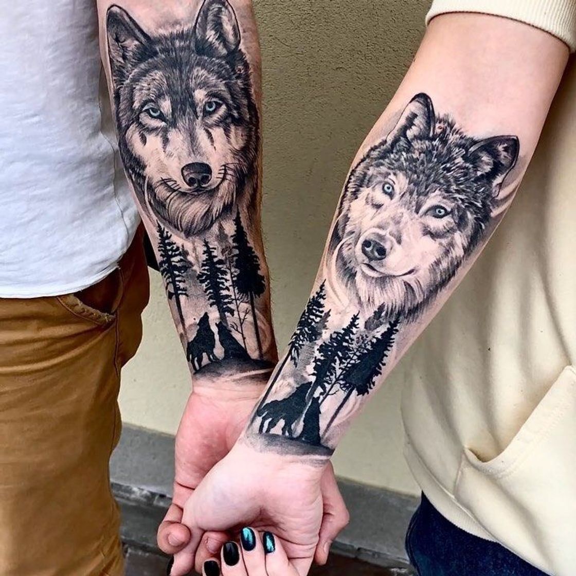 Fashion Tattoos de lobos 🐺🖤