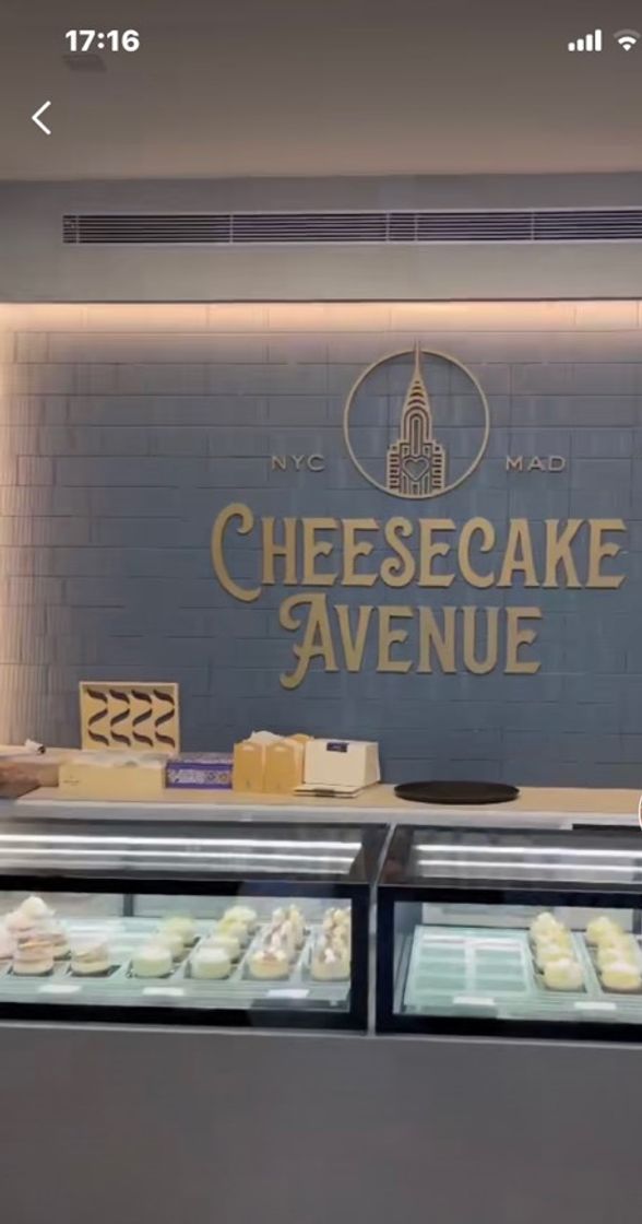 Restaurantes Cheesecake Avenue