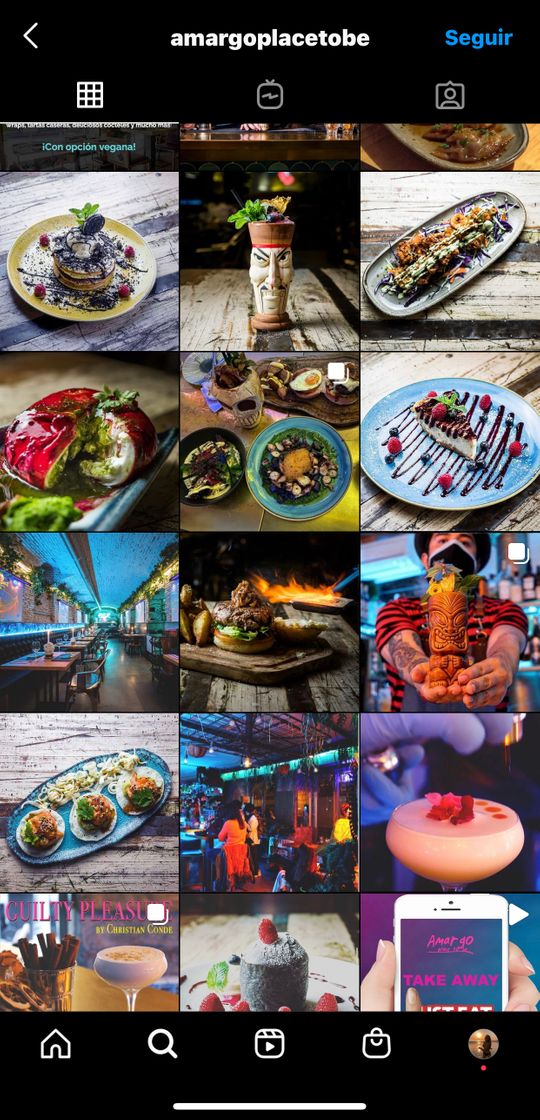 Restaurants Amargo place to be