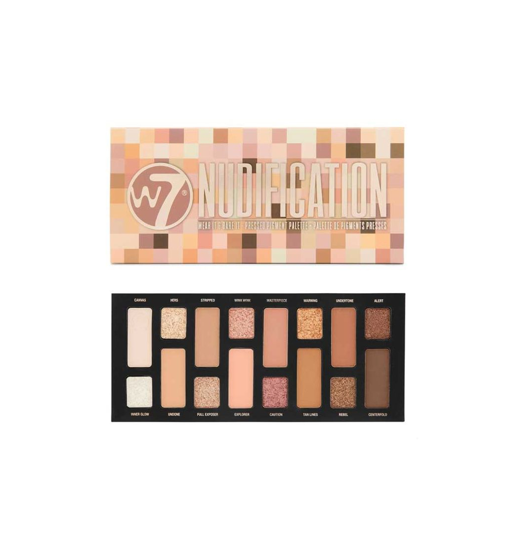 Products Nudification Paleta de sombras y pigmentos prensados W7