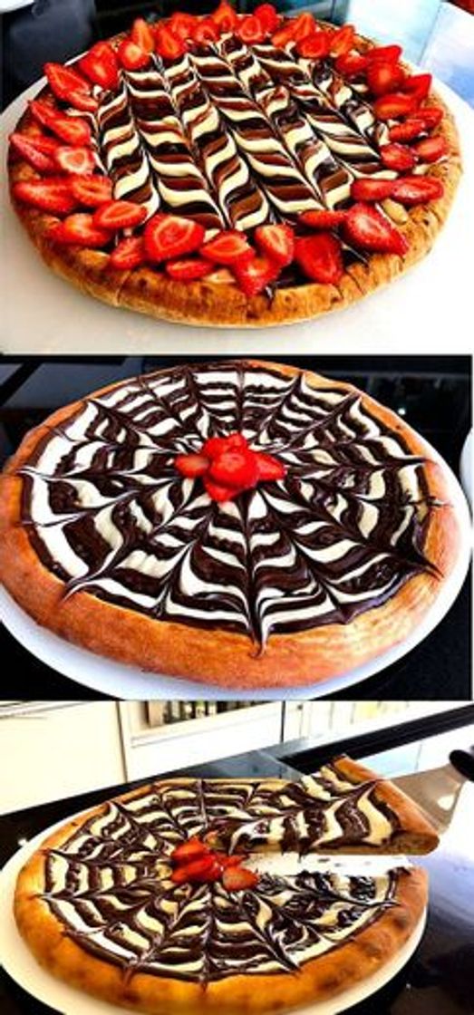 Moda Alex Granig - pizza de chocolate 