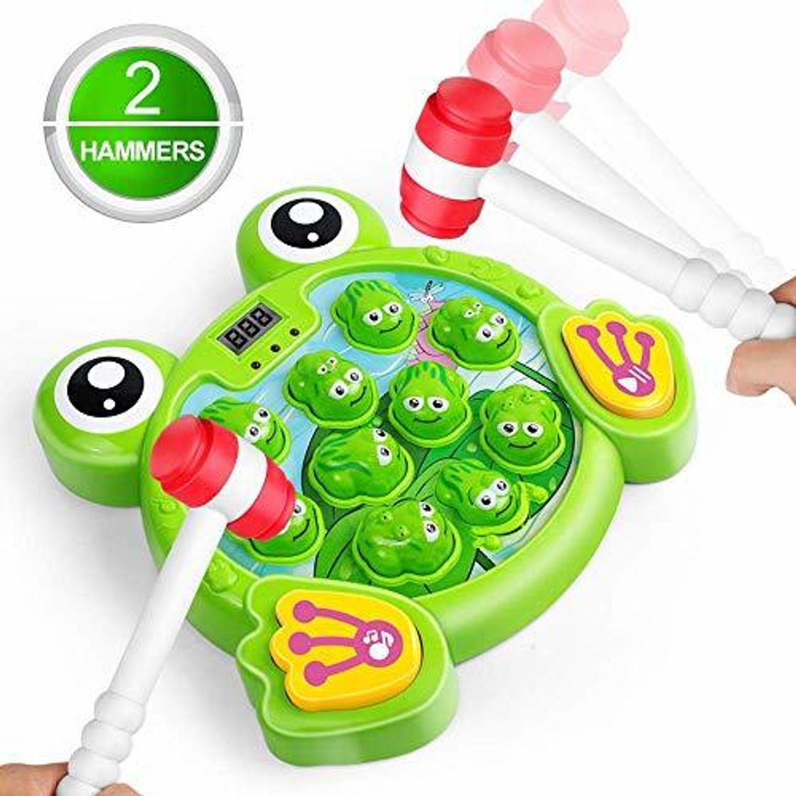 Producto Lamlingo Juego Interactivo de Golpear a Una Rana con 2 Martillos