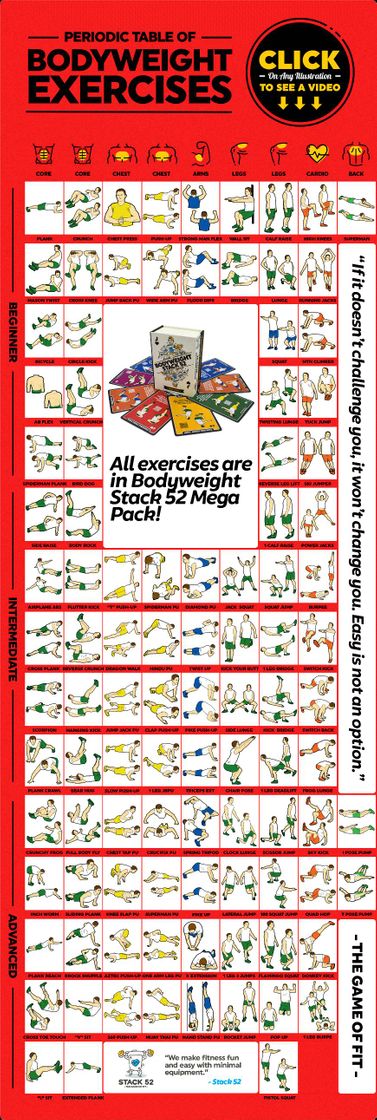 Exercícios com o Peso Corporal