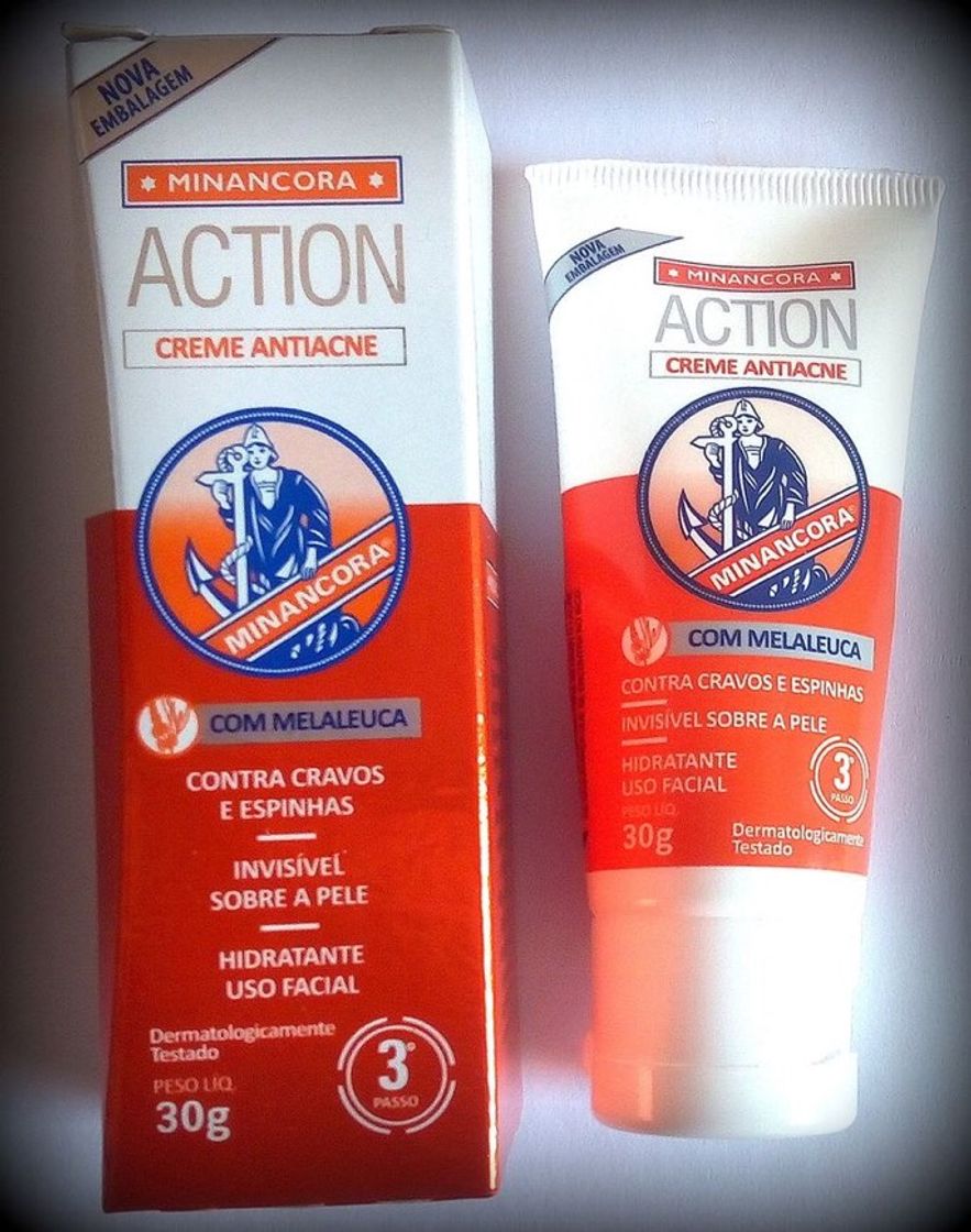 Moda minancora action, creme anti-acne