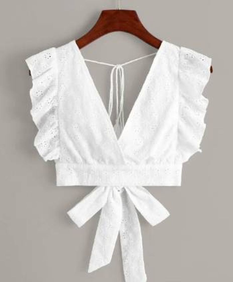 Moda Croped branco