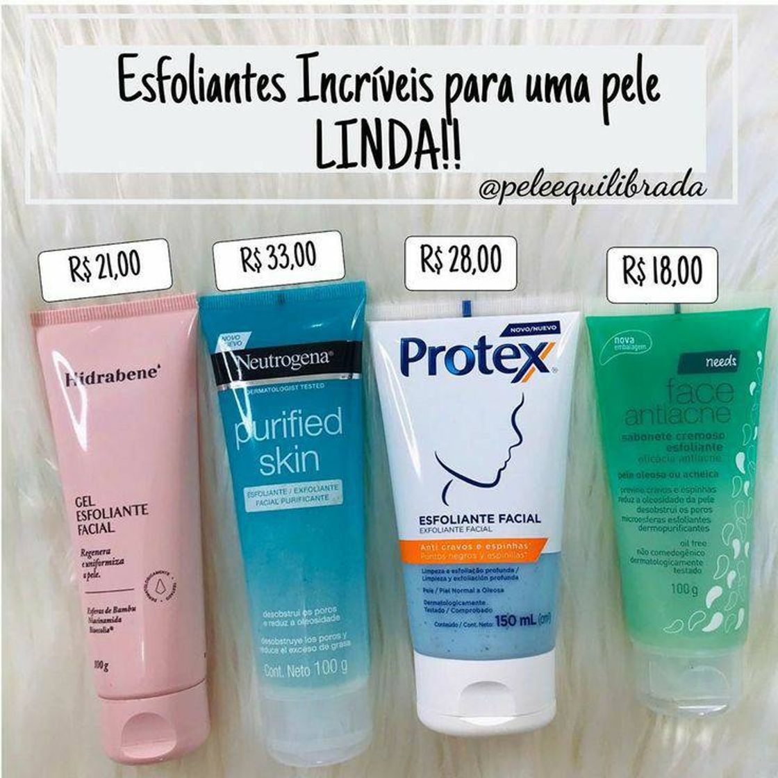 Moda Esfoliantes com melhor custo benefício