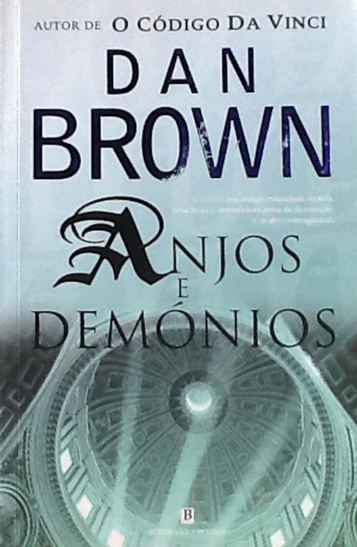 Book Livro anjos e demônios 