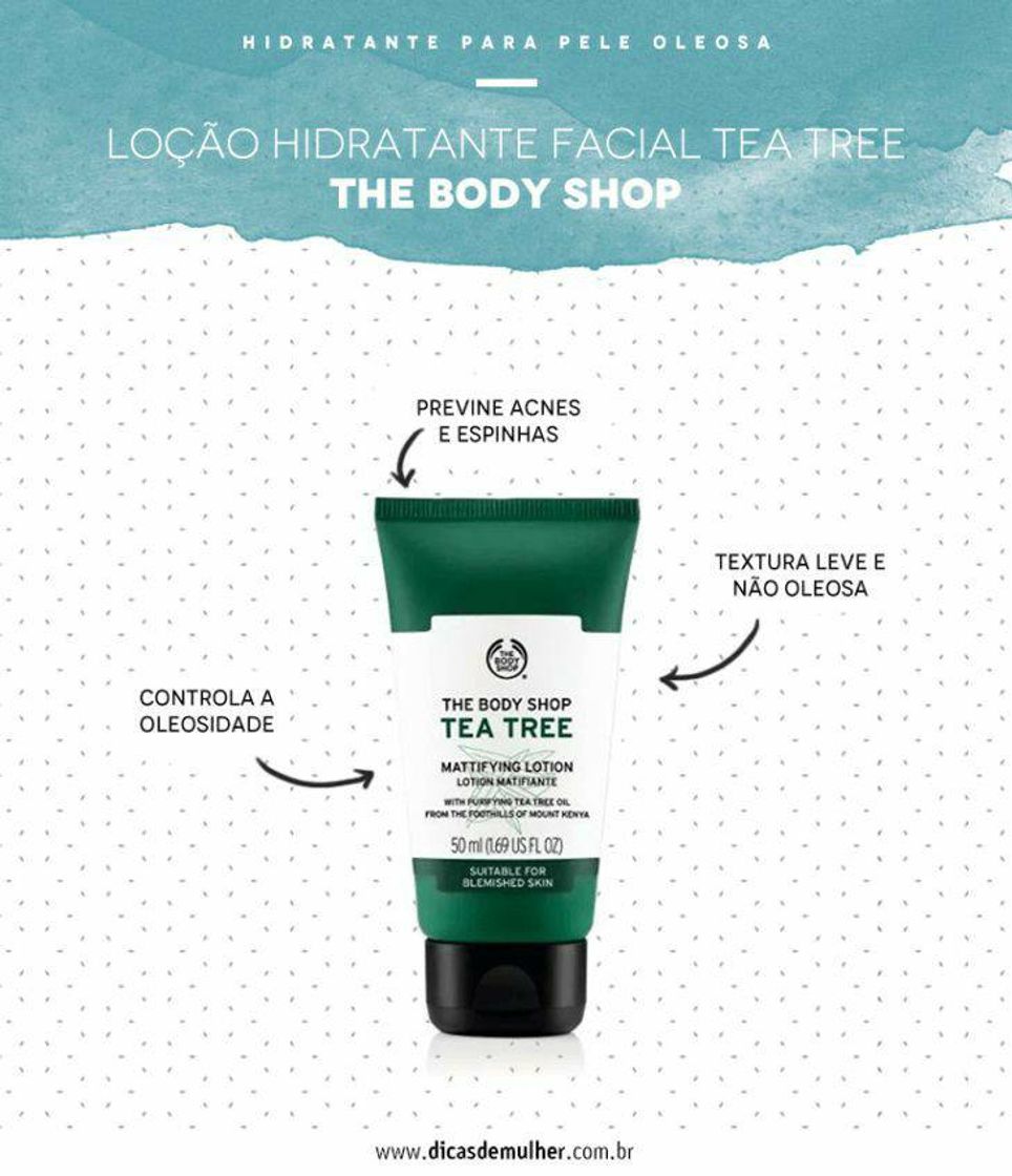 Product Loção Hidrante Facial Tea Tree