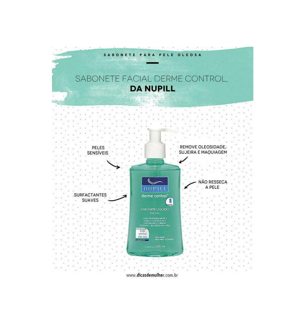 Productos Sabonete facial Derme control