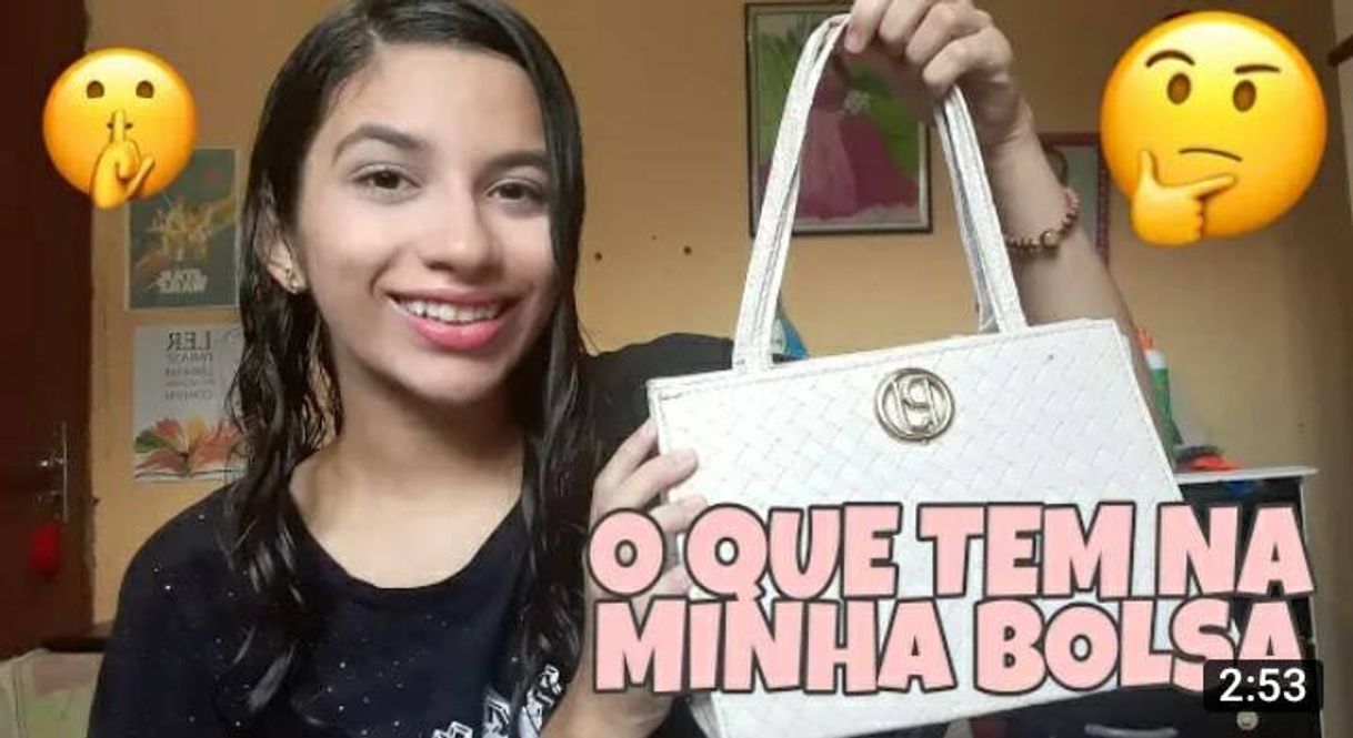 Moda Neste vídeo mostro o que eu tenho na minha bolsa 👜