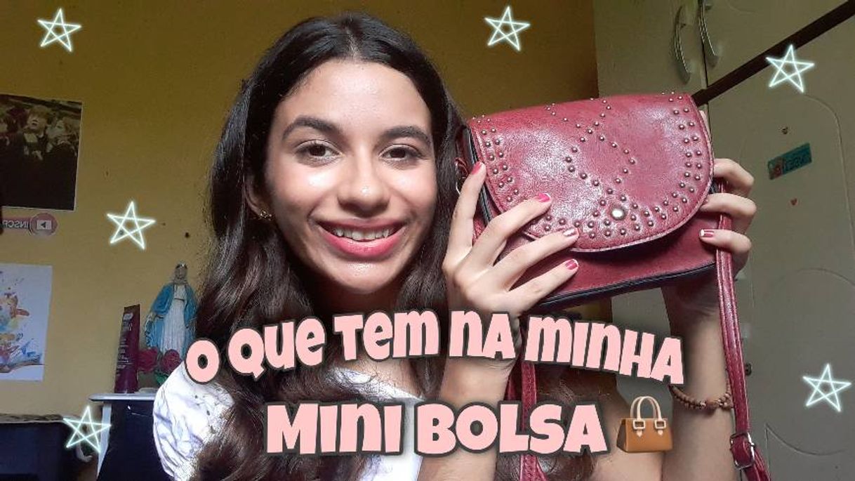 Fashion O que tena minha mini bolsa 👛