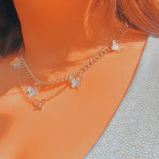 butterfly necklace 🦋