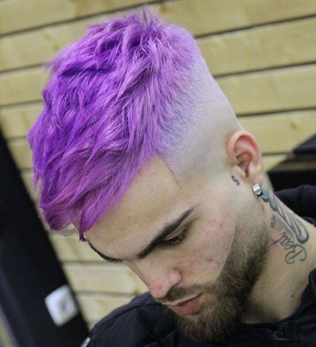 Fashion cabelo roxo