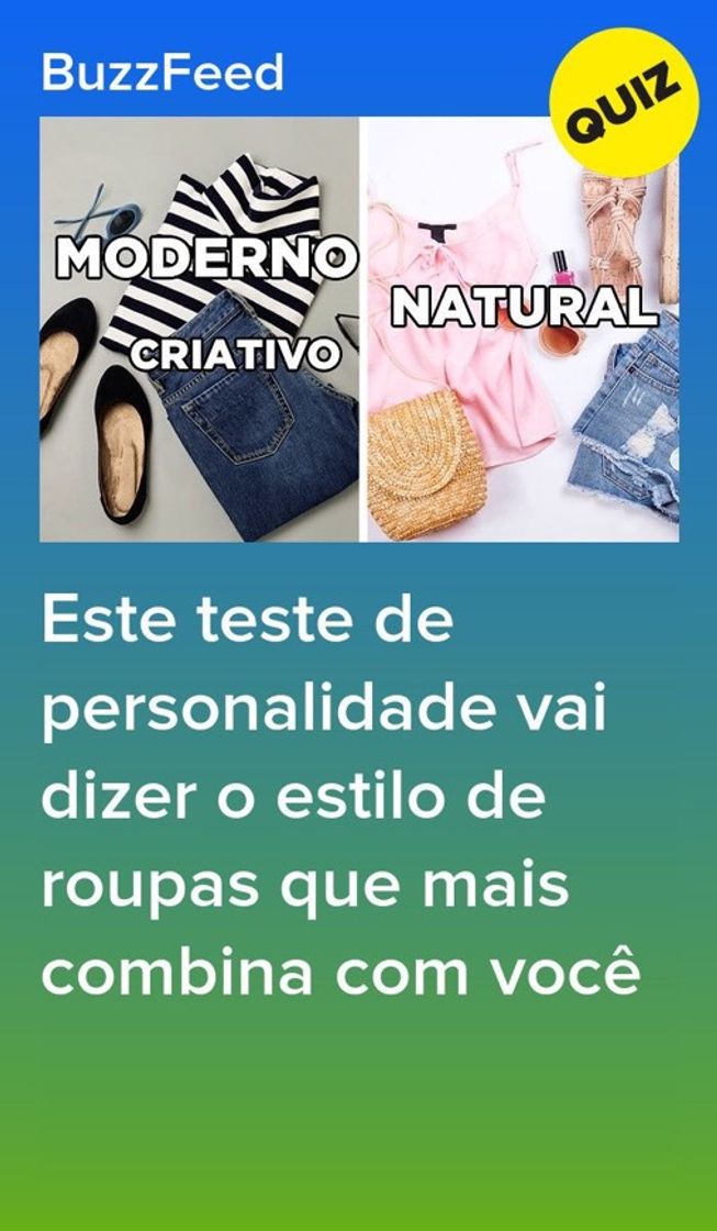 Fashion Qual estilo combina com você? 🌻