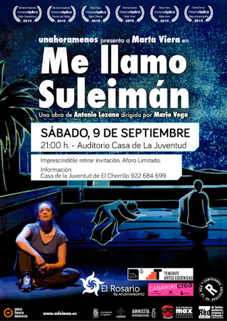 Fashion Me llamo Suleimán (Obra teatral)