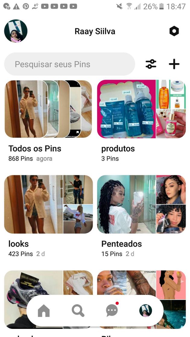 Moda App para buscar inspiração de fotos legais 