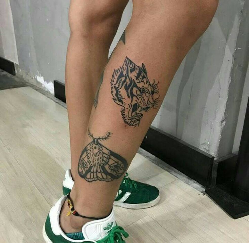 Fashion Tatuagens Perna