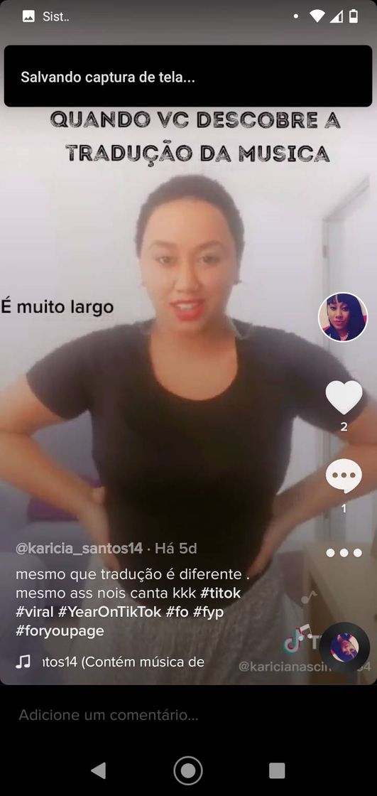 Moda Vídeos meu do tiktok 