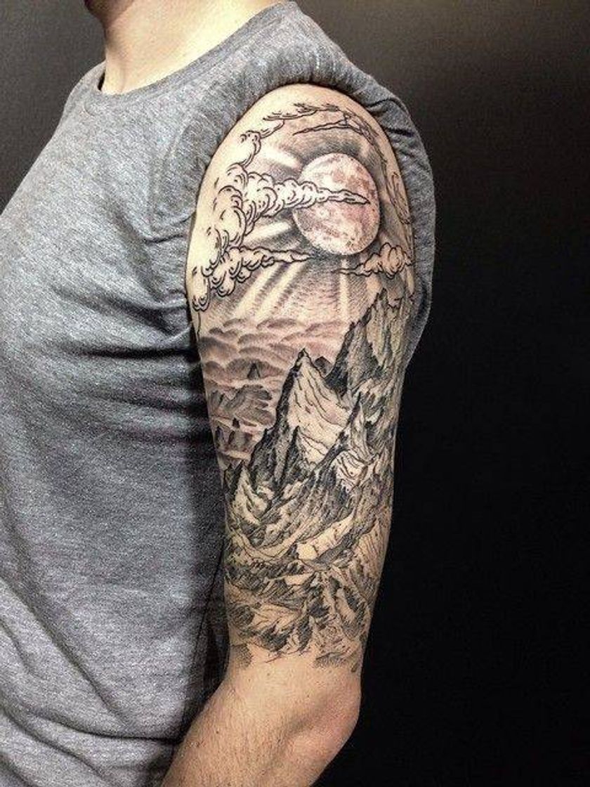 Fashion Tatoo paisagem ✍️