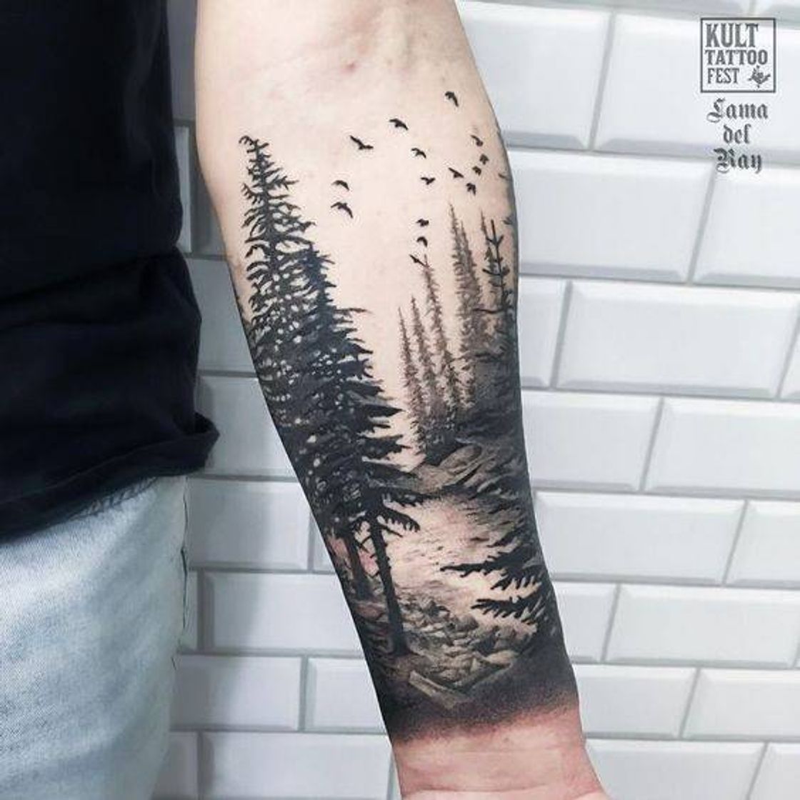 Fashion Tatoo de paisagem ✍️💪