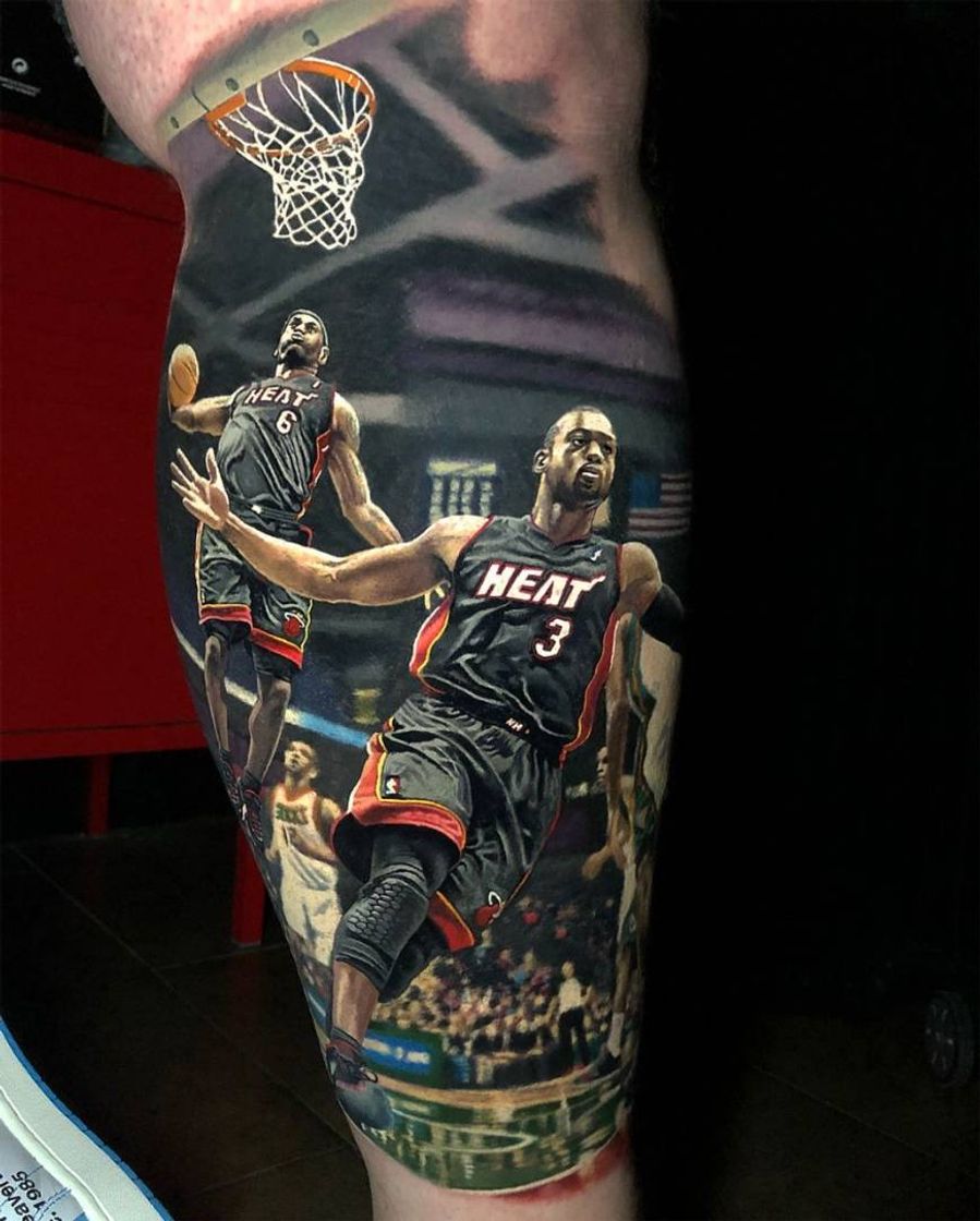 Fashion Tatoo realista⛹️‍♂️🏀