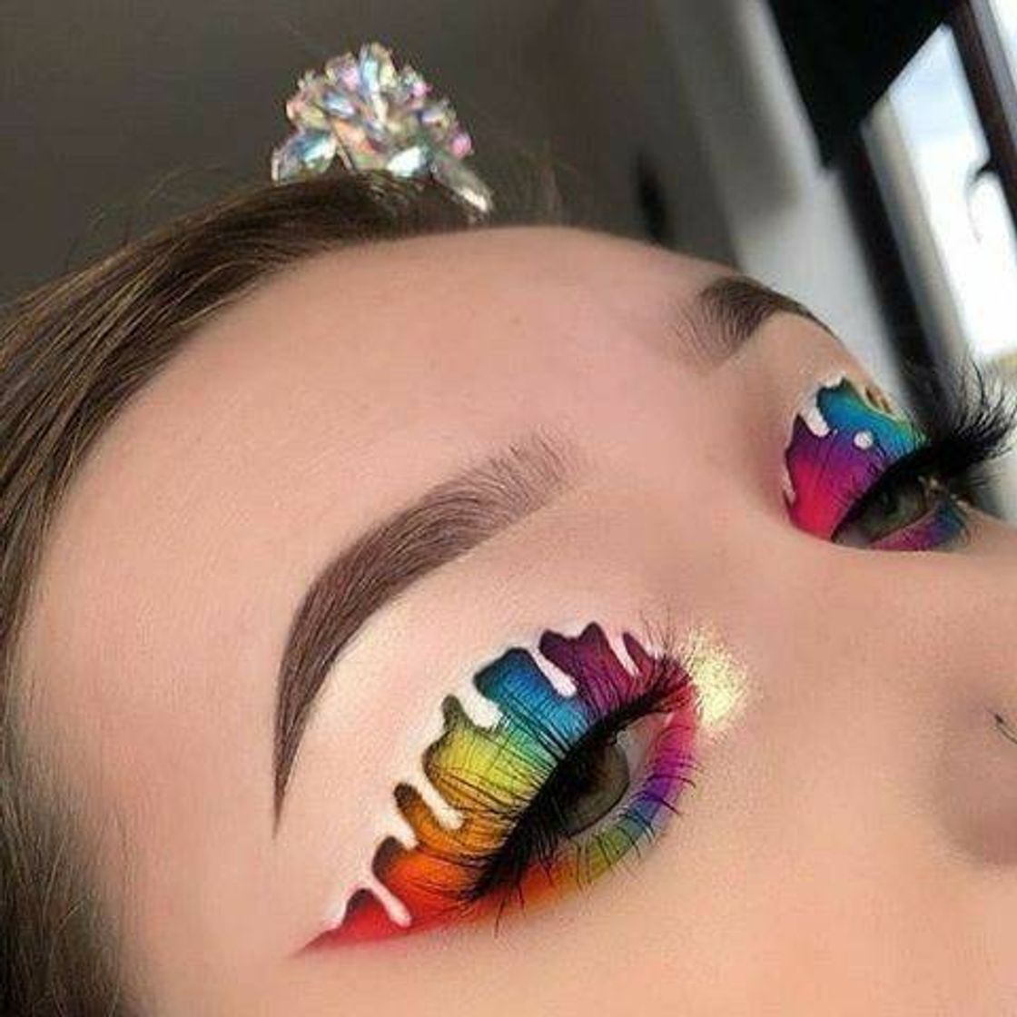 Fashion Decoração gotas de arco iris 🌈