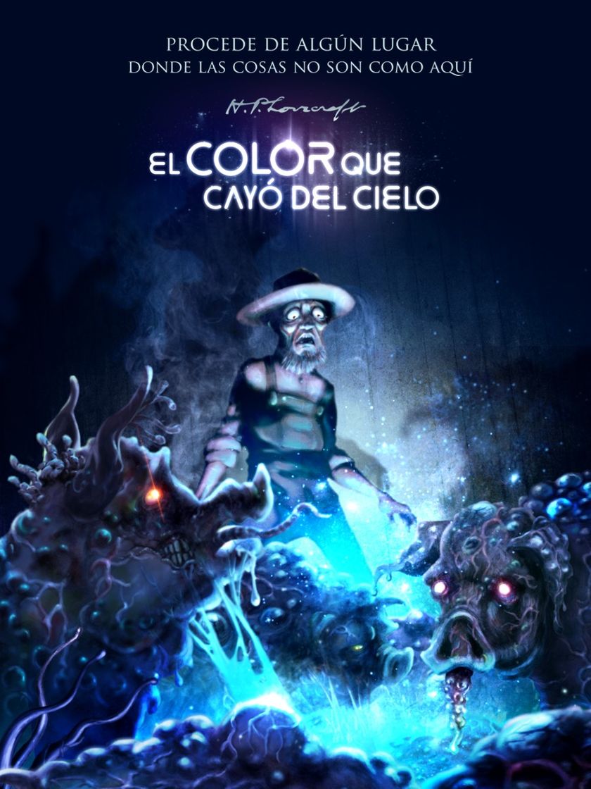 Libros Ilovecraft:2 El Color que cayó del Cielo