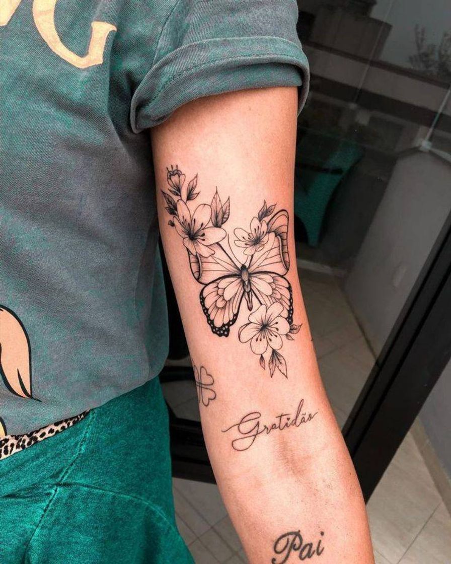 Moda Tatuagem borboleta 🦋