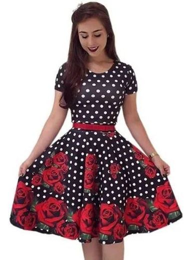 Kit 03 Vestidos Gode Floral Moda Evangélica Revenda Promoção