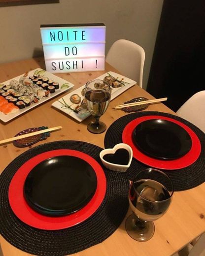 Noite do sushi ❤
