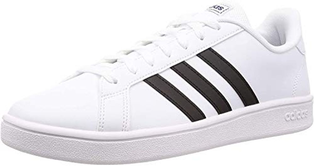 Social adidas Grand Court Base, Zapatos de Tenis para Hombre, Ftwbla Negbás Azuosc,